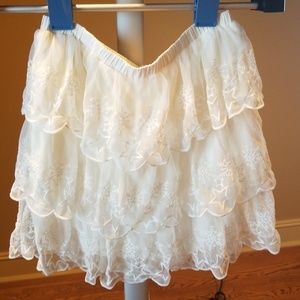 Teen girls holiday skirt